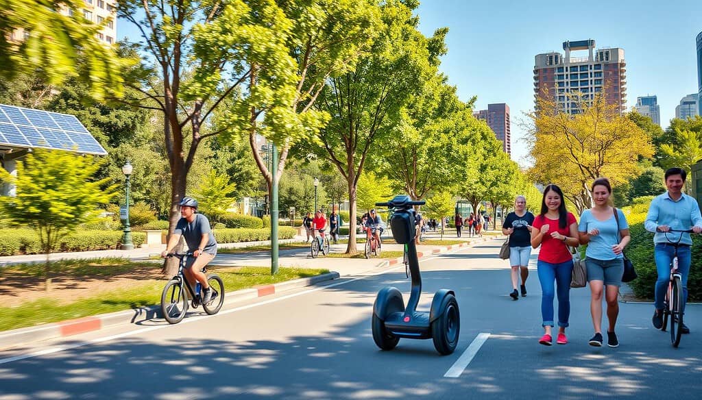 Benefits of eco-friendly transportation with Segway Ninebot G30 Max