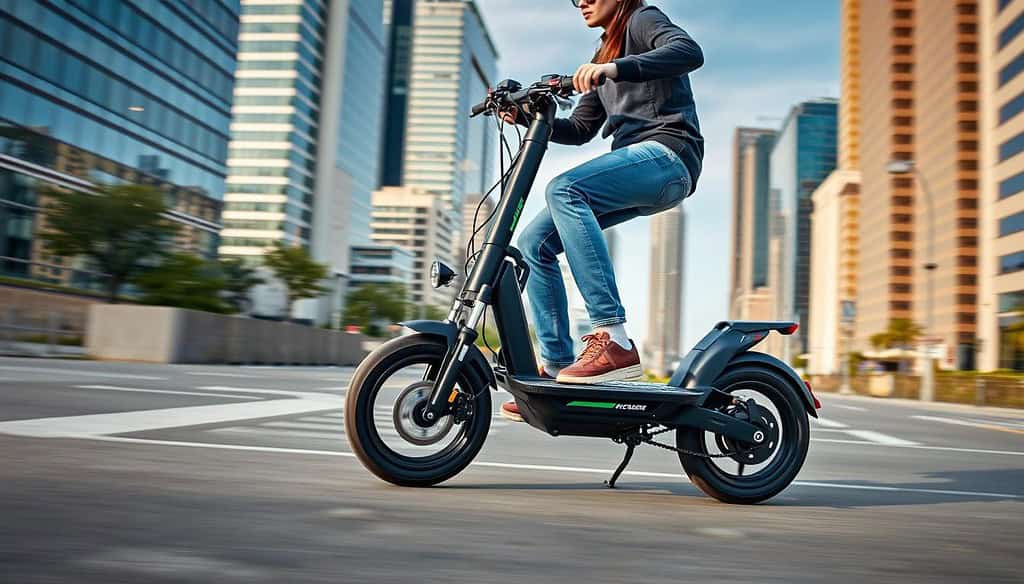 dual suspension electric scooter comfort