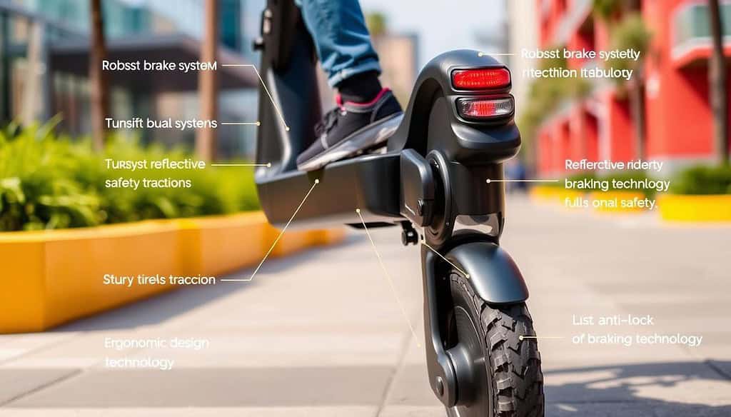 safety features of segway ninebot g30 max electric scooter