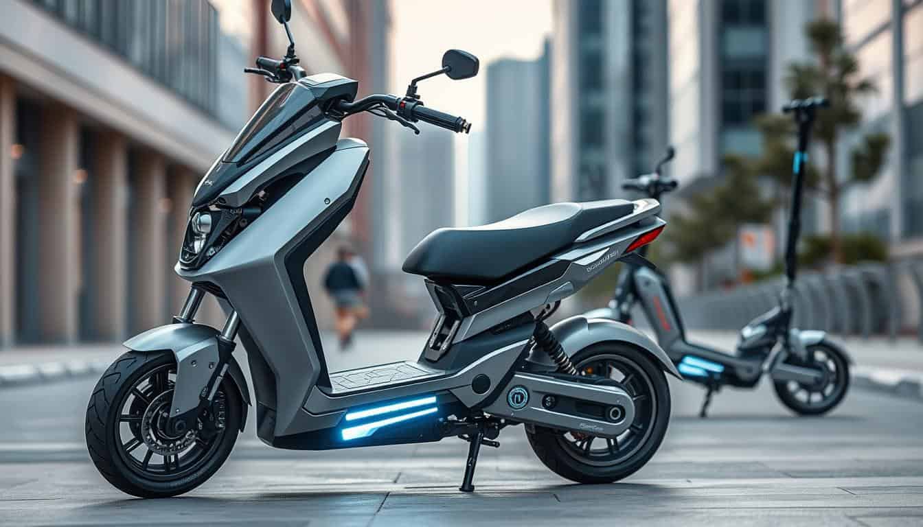 transformer remote control folding scooter