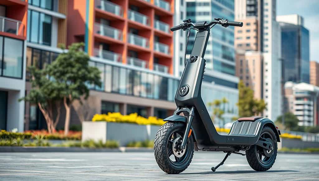 urban commuting scooter with all-terrain capabilities