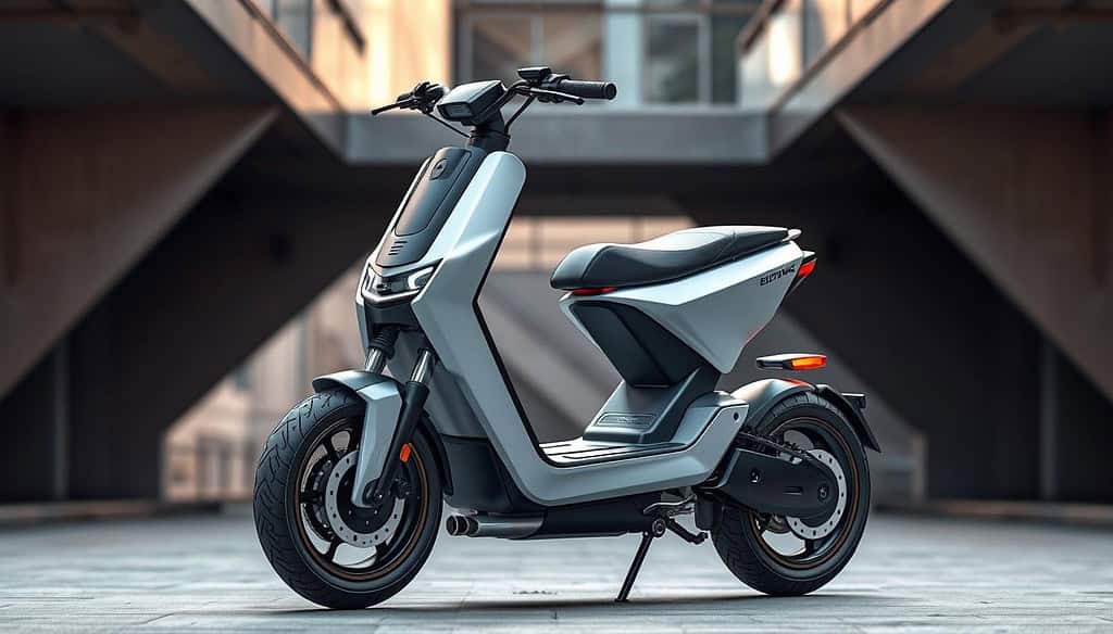 electric scooter design features