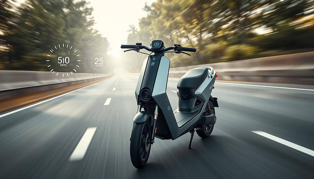 performance metrics and top speed of Ninebot P100S electric scooter