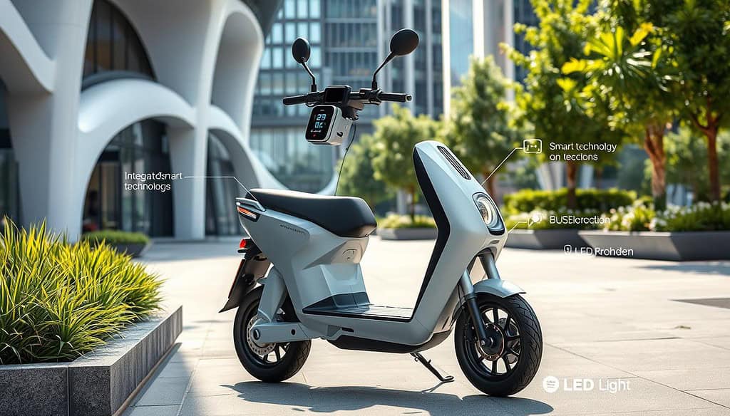 smart technology in electric scooters