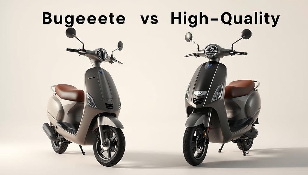 Comparison of budget-friendly and high-quality scooters
