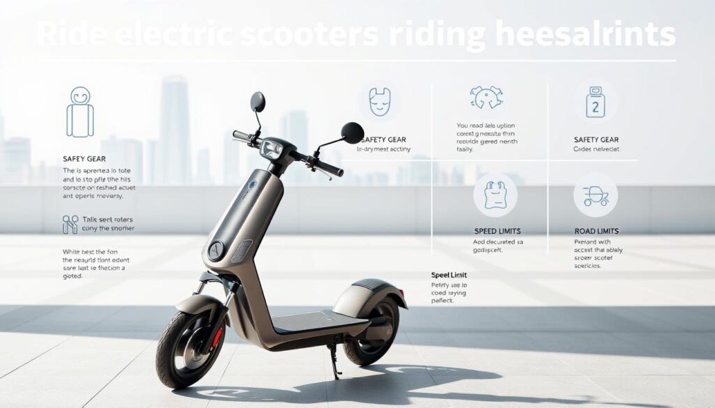 Legal requirements for riding electric scooters