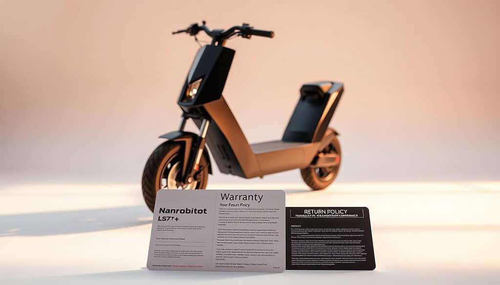 Warranty nanrobot ls7+ and return policy electric scooters