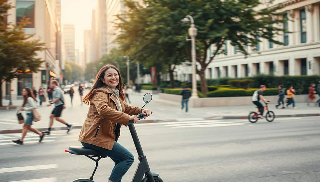 comfort of scooter ride