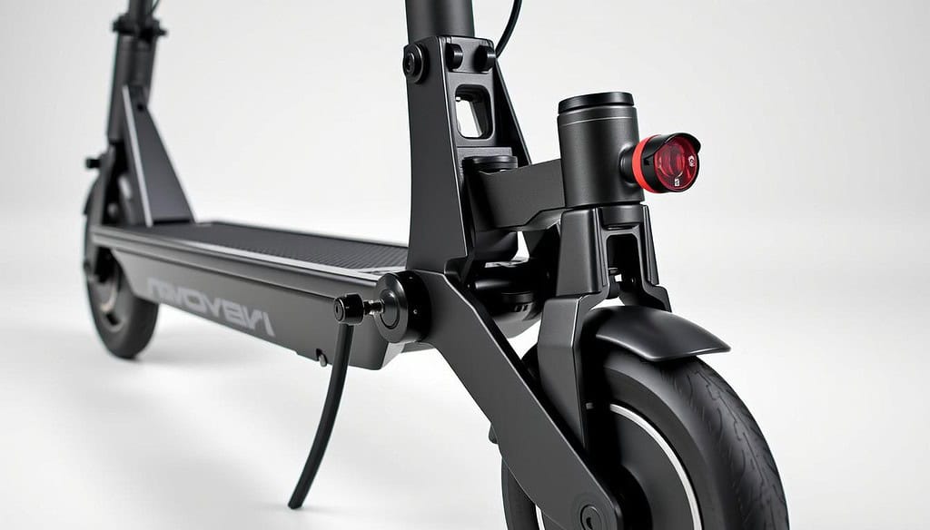 folding design of Aovo Pro M365 electric scooter