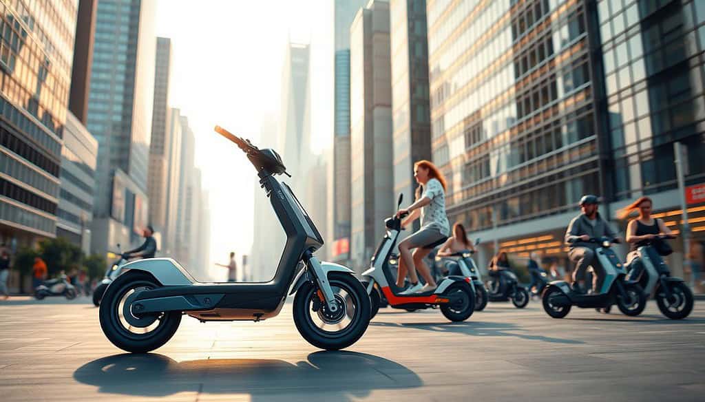 future electric scooters