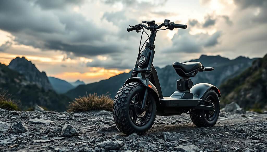 off-road electric scooter nanrobot ls7+