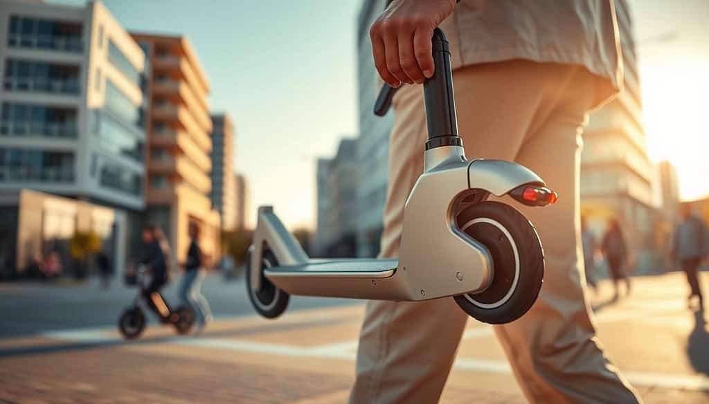 portability of electric scooter