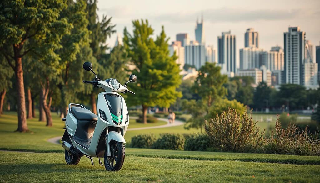 environmental benefits electric scooter