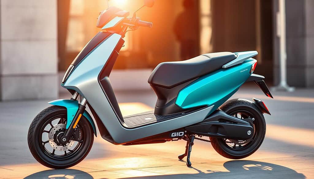 gio electric scooter design