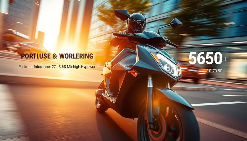 motor power electric scooter performance