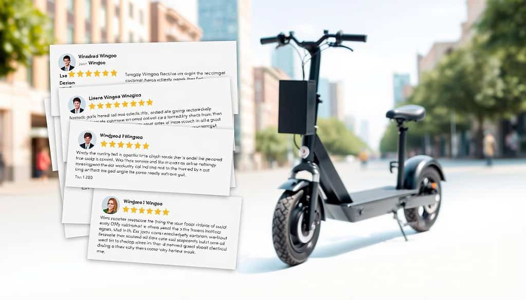 user reviews electric scooter