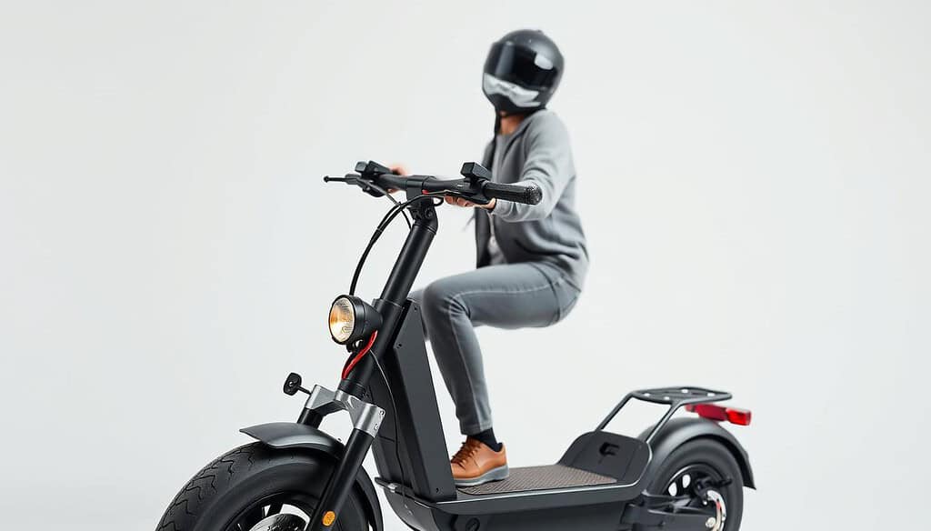 Electric scooter safety features