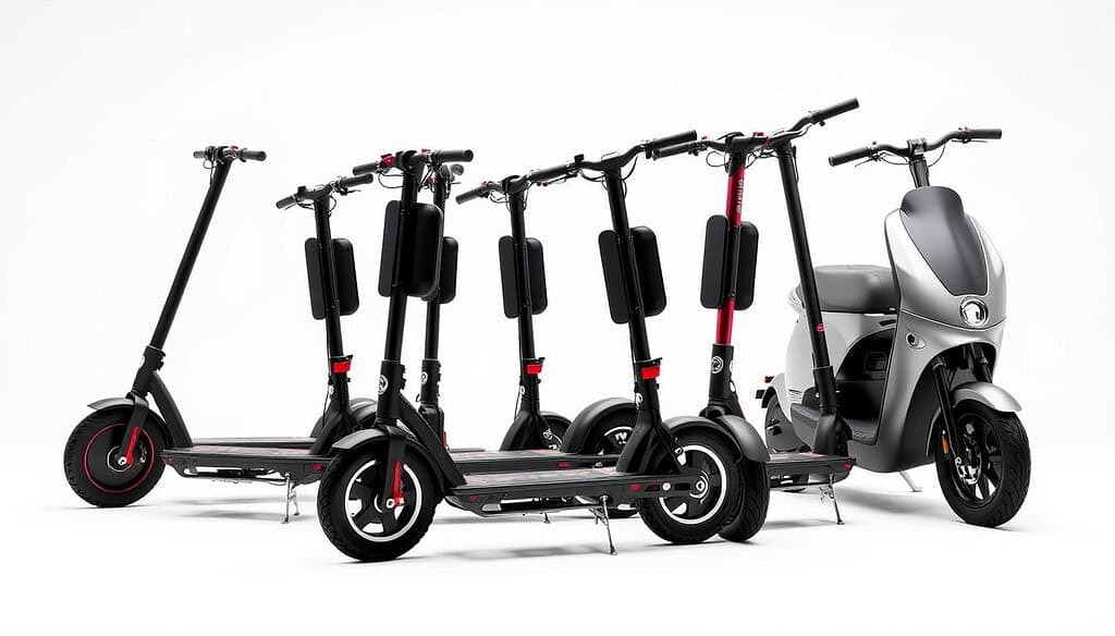 Ninebot kickscooter lineup