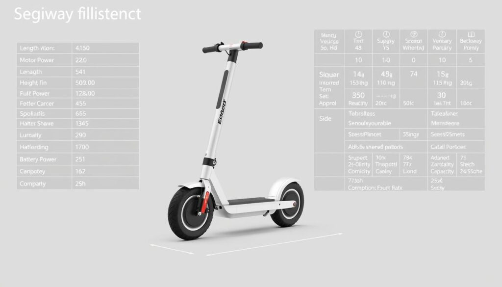 Segway Ninebot key specifications
