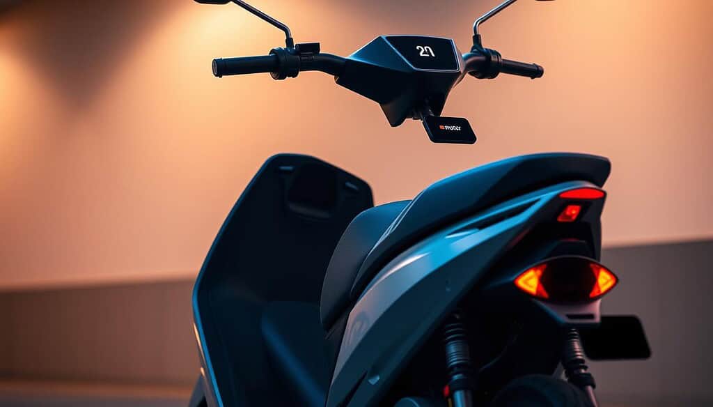 Sleek scooter design