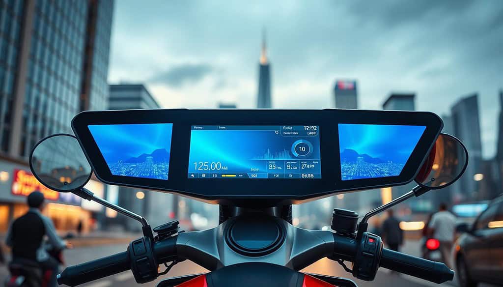 TFT display for urban commuting