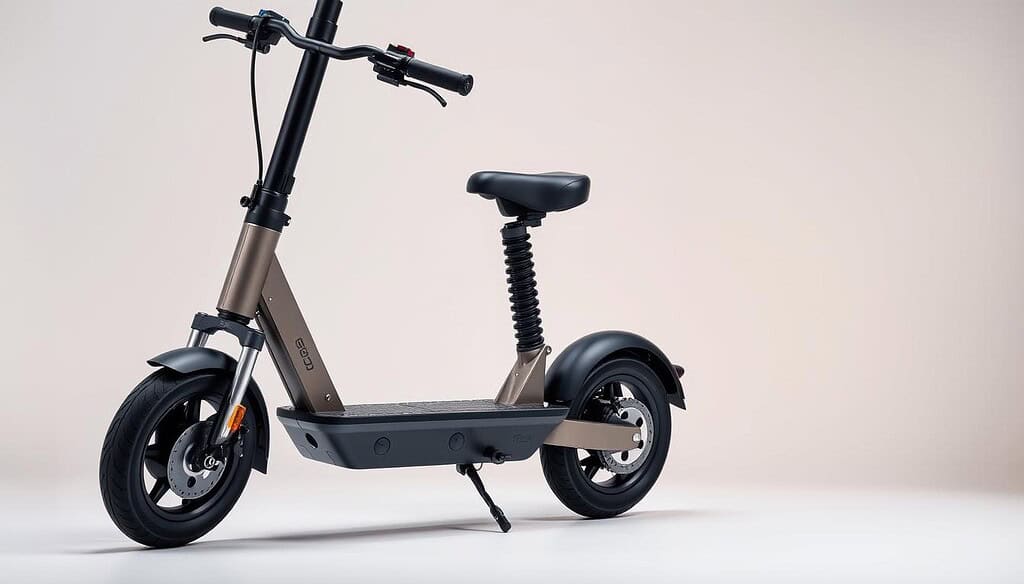 adjustable suspension electric scooter
