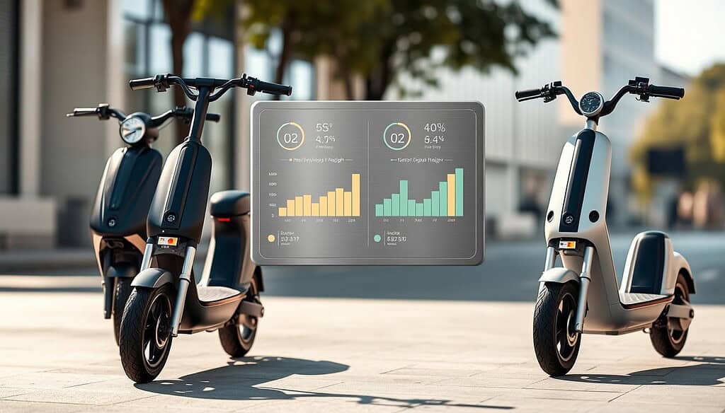 comparing electric scooter features