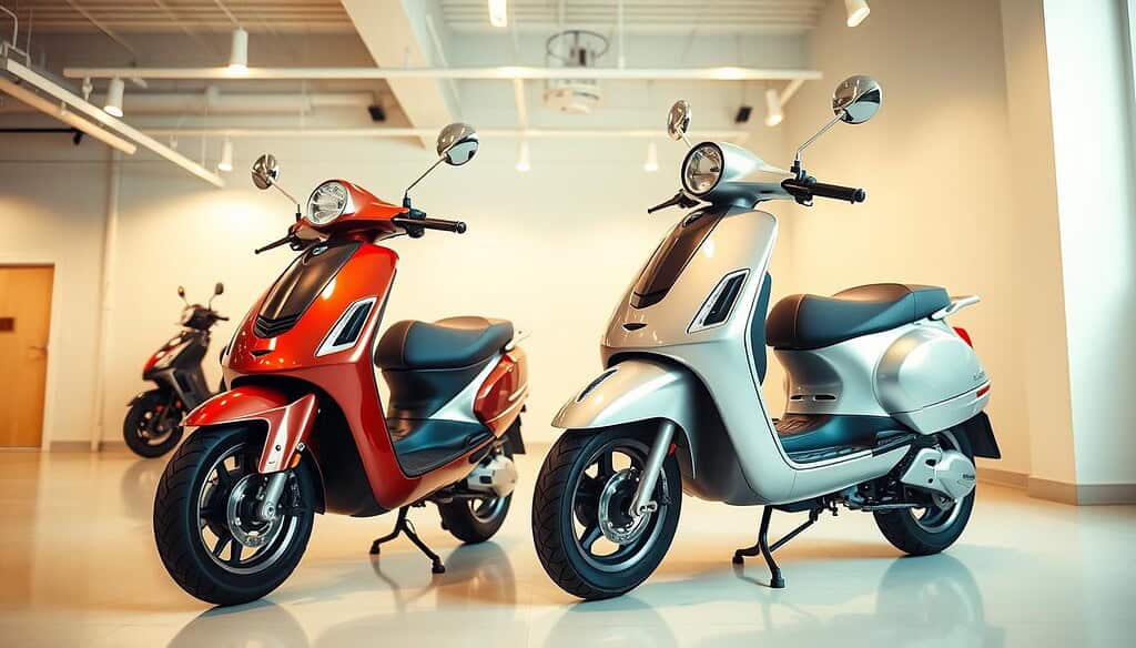 comparing new and pre-owned scooters