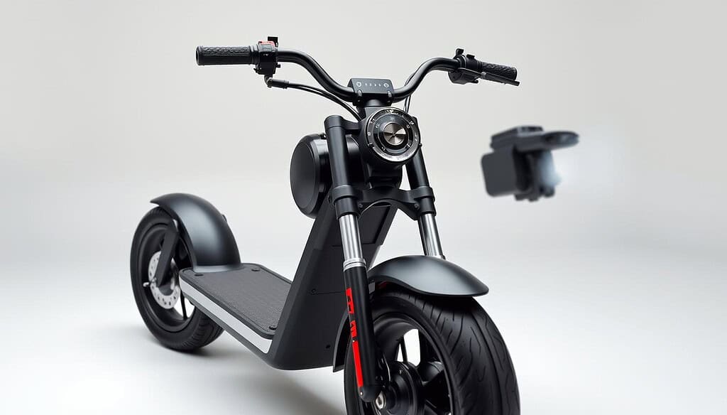 dual motor scooter key features