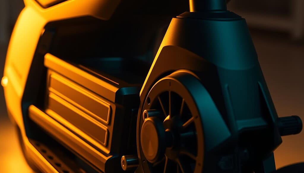 electric scooter battery and motor