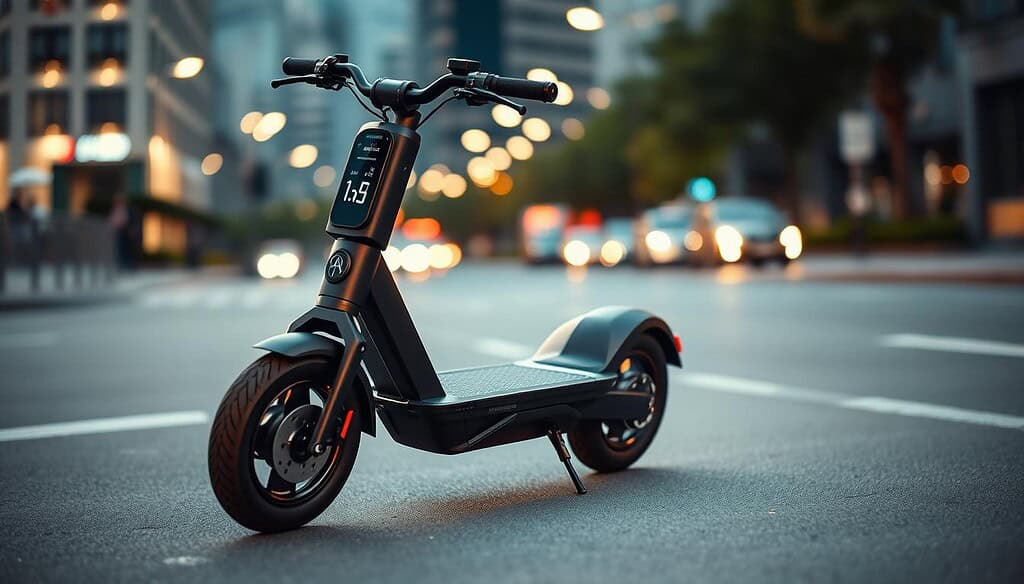 electric scooter comfort features