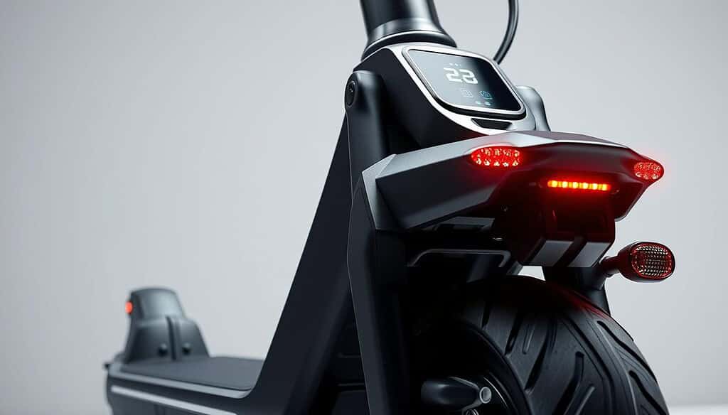 electric scooter design features