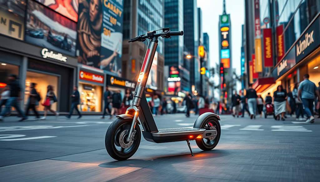 electric scooter lightweight design