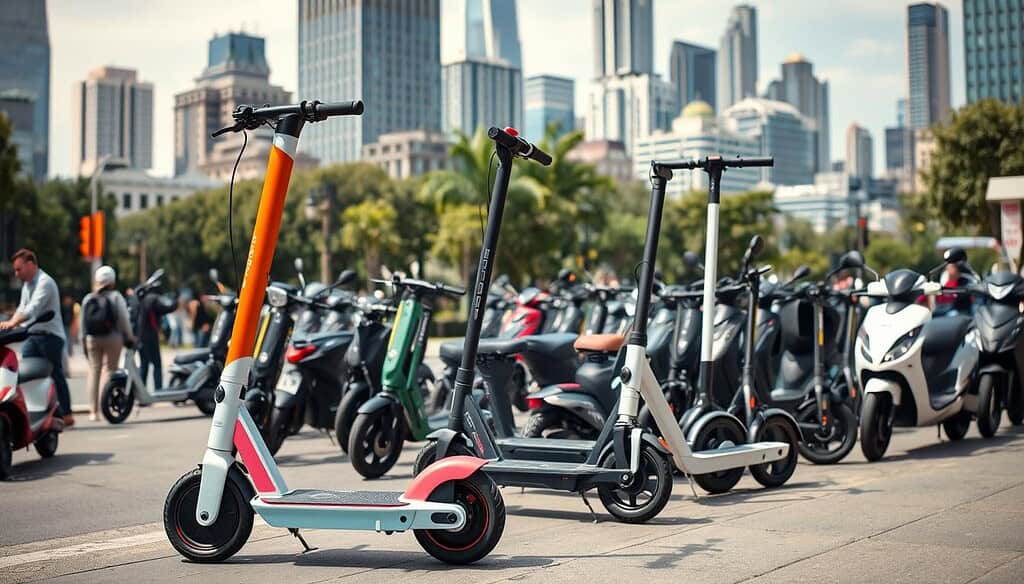 electric vs non-electric scooters