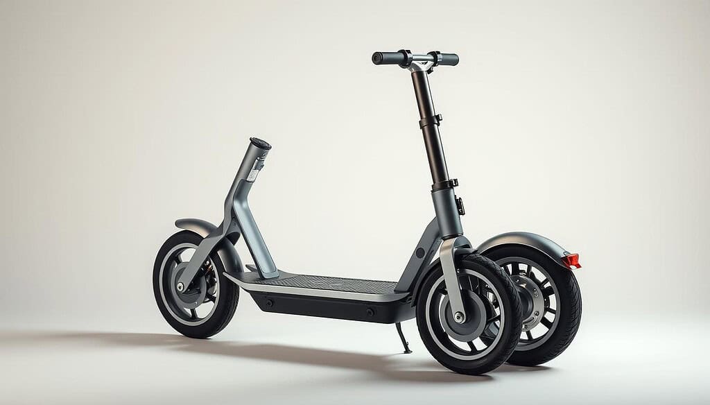 foldable electric scooter frame