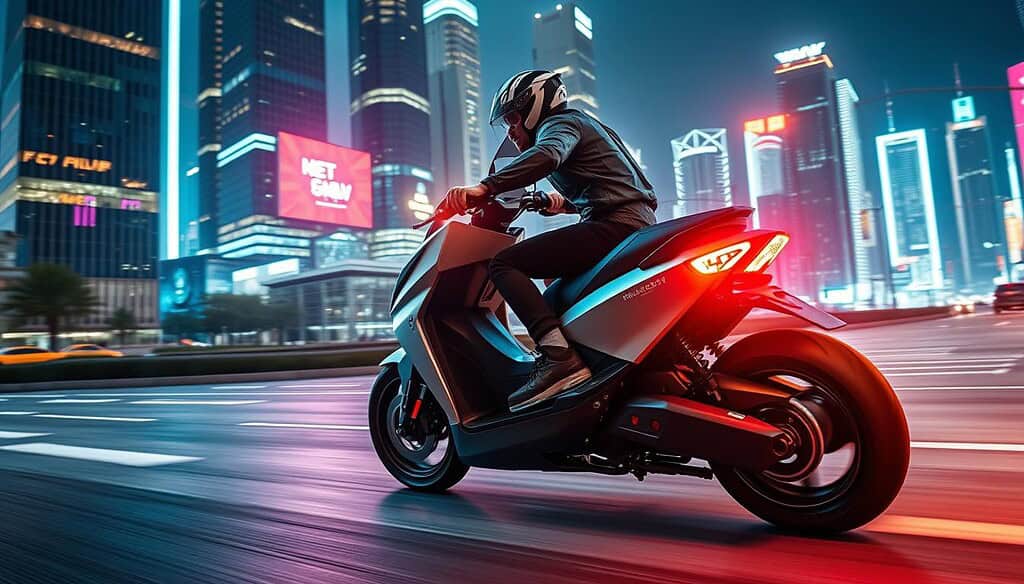 high-speed electric scooter