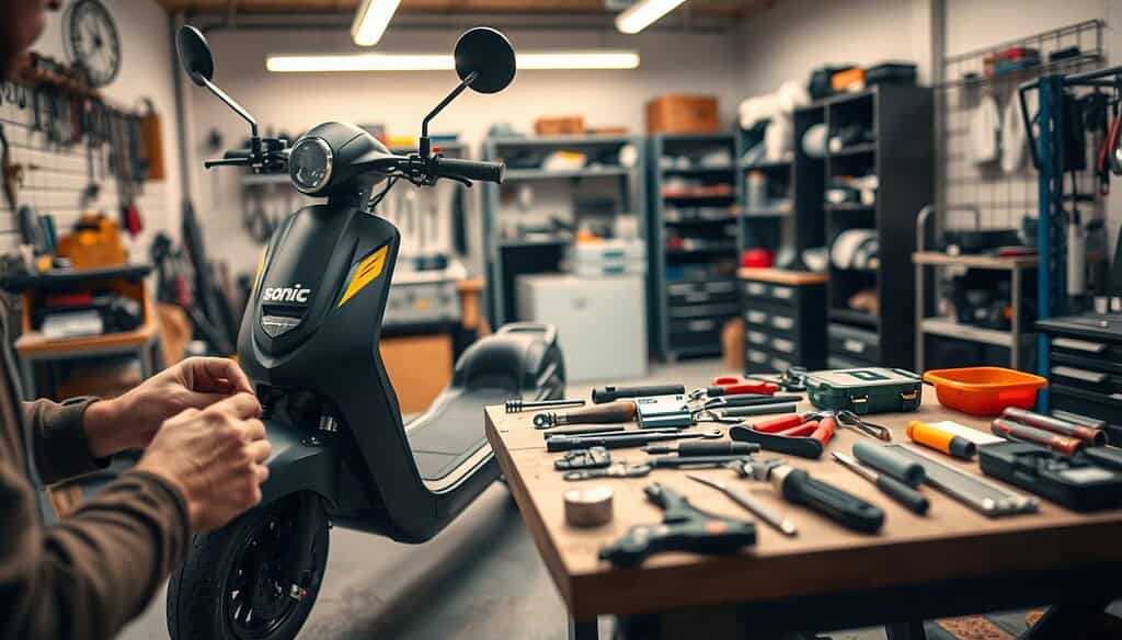 maintaining sonic scooter for longevity