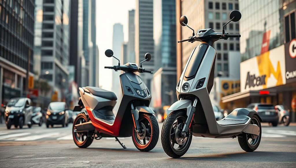 sonic scooter vs traditional scooter comparison