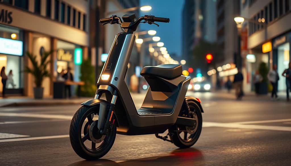 urban electric scooter safety features