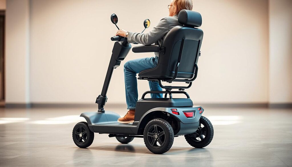 4-wheel safety scooter