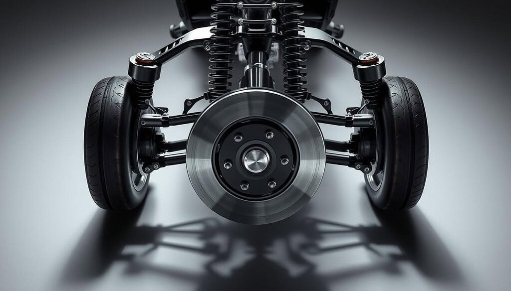 Adjustable suspension and braking system