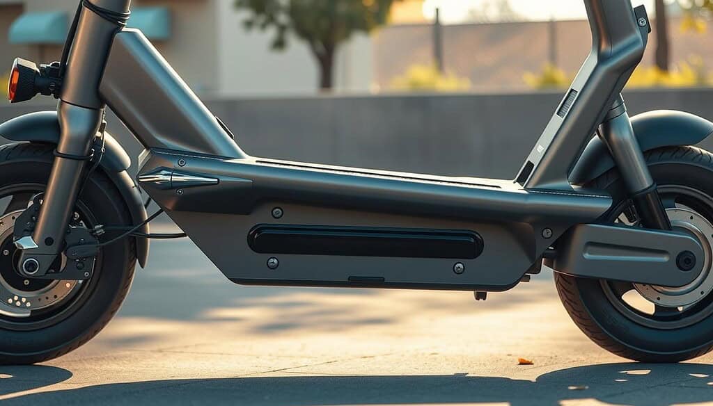Durable electric scooter frame