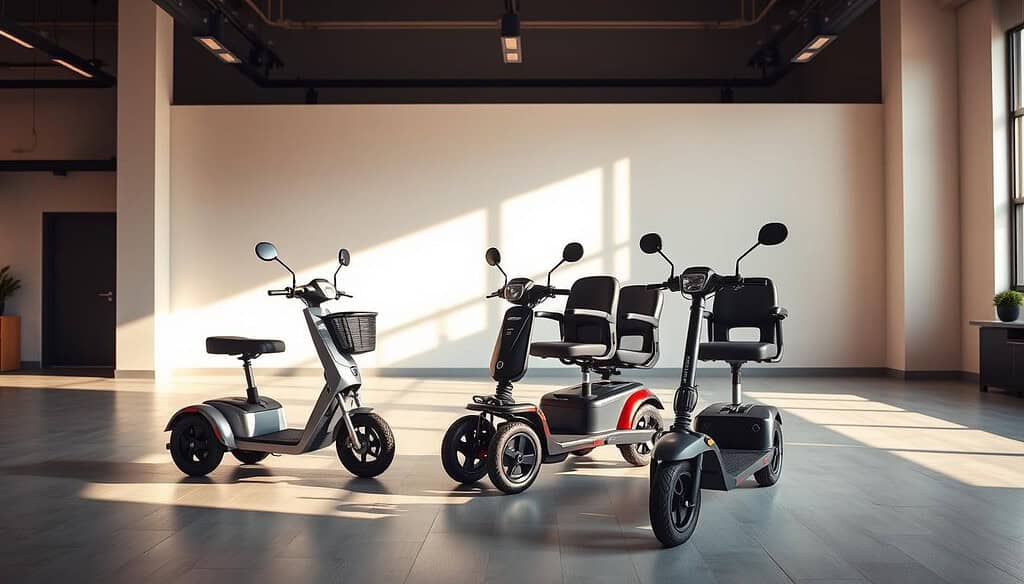 EWheels mobility scooter models