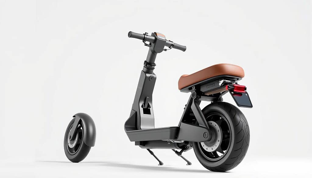 EWheels scooter comfort and safety features