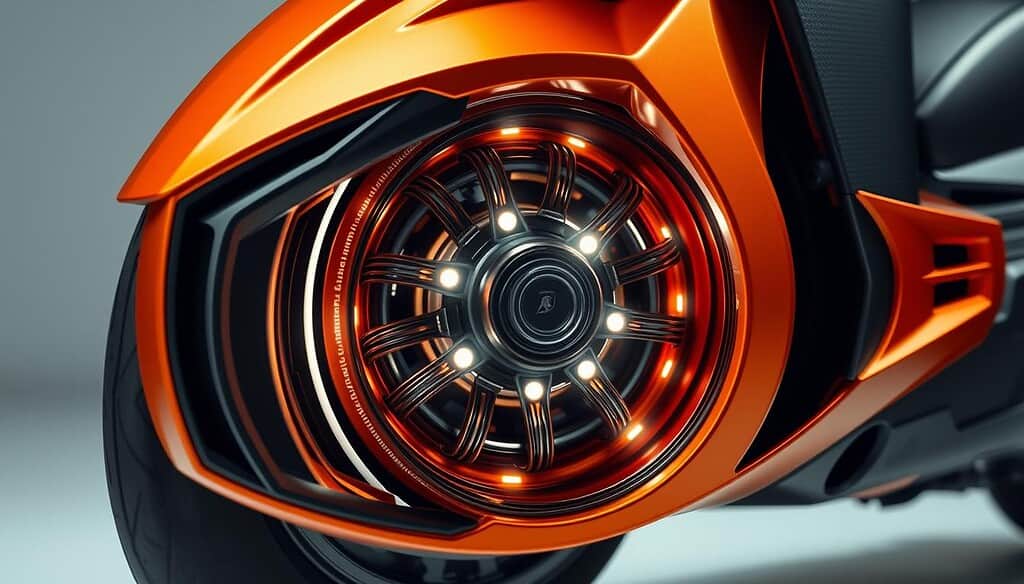 Electric scooter performance motor
