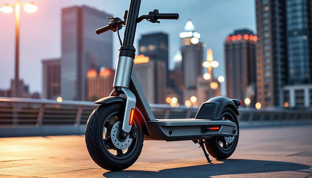 Electric scooter safety features