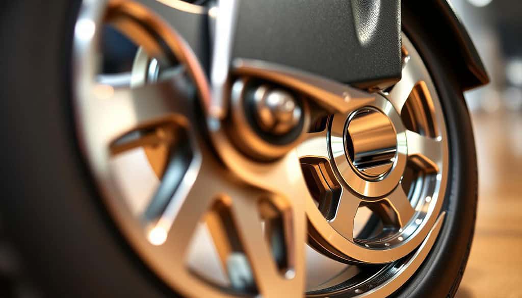 High-performance scooter wheels and bearings
