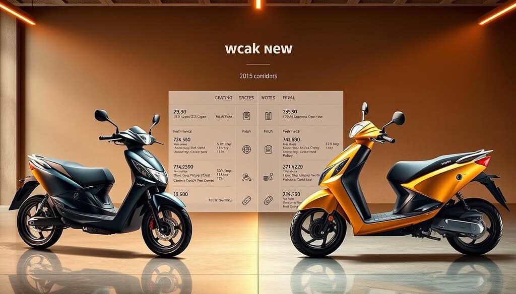 TVS iQube variant comparison