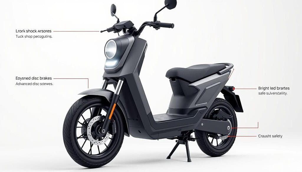 Xiaomi electric scooter safety features
