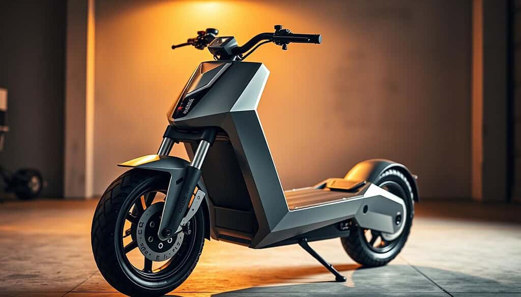 dual motor electric scooter